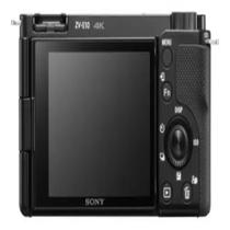Câmera sony zv-e10 mirrorless kit com lente 16-50mm (preta)