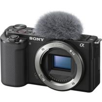 Câmera sony zv-e10 mirrorless (somente corpo) preta