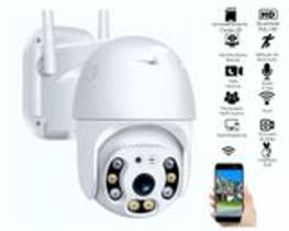 Câmera Speed Dome Ip Wifi Ptz Full Hd 1080p áudio E Vídeo Detecção Movimento Prova Dágua