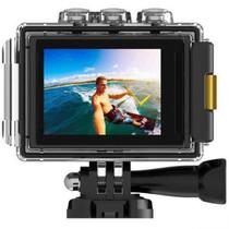 Câmera Sport Action 4K 25 Fps Wi-Fi Mais Kit De Acessórios