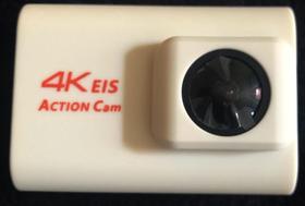 Camera Sport Action 4K 25 Fps Wifi - Kit De Acessórios Ação Branca