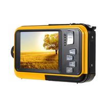 Câmera Subaquática Com Flash Automático À Prova D'água 1080P Para Mergulho Ao Ar Livre, Acampamento