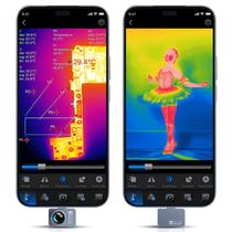 Câmera térmica Thermal Master P2 Pro para Android com lente macro