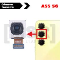 Câmera traseira principal ORIGINAL celular SAMSUNG modelo A55 5G Câmera traseira principal ORIGINAL celular SAMSUNG modelo A55 5G