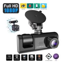 Camera Tripla Veicular Interna 1080p Hd Camera Tripla Veicular Interna 1080p Hd