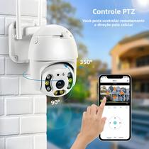 Câmera V380 Pro WIFI Câmera de rede IP sem fio Câmera externa de alarme de movimento à prova d'água