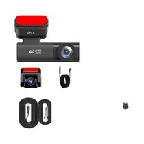 Câmera Veicular 4G LTE 2K Frontal 1080P Traseira GPS Visualização Remota Em Tempo Real Modo De