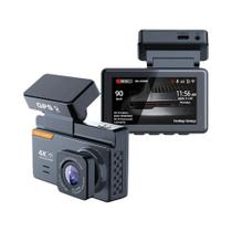 Câmera Veicular 4K Com Duas Câmeras Acceo Mini DVR 1080P Câmera Traseira Visão Noturna WiFi Monitor