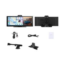 Câmera Veicular 4K Com Duas Lentes, Tela De 7 Polegadas, CarPlay Sem Fio, Android Auto, Navegação Câmera Veicular 4K Com Duas Lentes, Tela De 7 Polegadas, CarPlay Sem Fio, Android Auto, Navegação