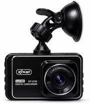 Câmera Veicular 4K_KNUP KPS139 Tela IPS 3 WiFi App Gravação em Loop Sensor Colisão Lente 140 MicroSD até 128GB
