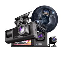 Câmera Veicular Automotiva Segurança Car Camera 3 in 1