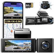 Câmera Veicular AZDOME M550 3 Canais 4K WiFi GPS 64GB Câmera Veicular AZDOME M550 3 Canais 4K WiFi GPS 64GB