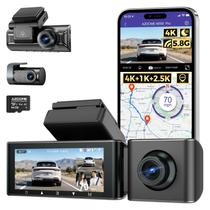 Câmera Veicular AZDOME M550 Pro 3 Canais 4K+1080P+2.5K WiFi GPS