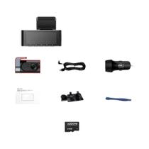 Câmera Veicular AZDOME M550 pro 4K+1080P Com WiFi 5.8Ghz, GPS, Visão Noturna IR, Modo De