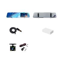 Câmera Veicular Com Visão Noturna De 5MP E Lente Dupla, DVR De 12 Polegadas, Gravador De Vídeo Para Câmera Veicular Com Visão Noturna De 5MP E Lente Dupla, DVR De 12 Polegadas, Gravador De Vídeo Para