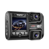 Camera Veicular Dashcam D30h WiFi GPS Display Automotiva Full HD Carro Noturna 2 Lentes Interna e Frontal - CLICK