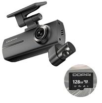 Câmera Veicular DDPAI N1 Dual 1296P1080P, WiFi, Visão Noturna e Supercapacitor