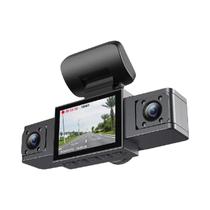 Câmera Veicular De 3 Canais Com 3 Lentes, DVR De Visão Traseira, Monitor De Estacionamento 24H, Câmera Veicular De 3 Canais Com 3 Lentes, DVR De Visão Traseira, Monitor De Estacionamento 24H,