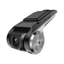Câmera Veicular Dual Lens 1080P HD DVR USB ADAS Visão Frontal E Reversa Para Player Multimídia