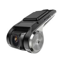 Câmera Veicular DVR 1080P HD Com Lentes Duplas USB ADAS Visão Frontal E Traseira Para Player