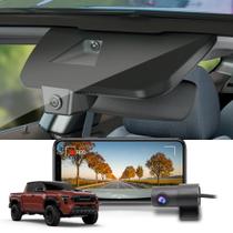Câmera veicular FITCAMX frontal 4K traseira 1080P para Toyota Tacoma 2024-26