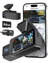Câmera Veicular FitDVR F3 4K 3 Canais Wi-Fi GPS 64GB Câmera Veicular FitDVR F3 4K 3 Canais Wi-Fi GPS 64GB