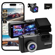 Câmera Veicular HKOIZNBL 4K Ultra HD Frontal e Traseira com Wi-Fi Câmera Veicular HKOIZNBL 4K Ultra HD Frontal e Traseira com Wi-Fi