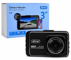 Câmera Veicular KNUP KPS139 4K WiFi Tela IPS 3 Gravação Loop Sensor Colisão
