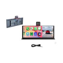 Câmera Veicular Sem Fio CarPlay De 11,26 Polegadas, 4K, Lente Dupla, Android Auto, BT5.0, Gravador