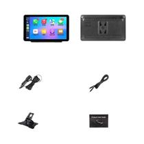 Câmera Veicular Sem Fio De 8.1 Polegadas Com Gravador De Vídeo 25K, Carplay, Android Auto E Câmera