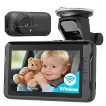 Câmera Veicular Sem Fio para Bebê Totsafe com Visão Noturna 4,3" HD