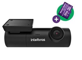 Câmera Veicular Smart Full HD com Cartão de Memória MicroSD 32GB DC3102 Intelbras -Preta