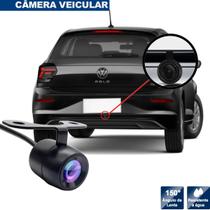Câmera Veicular Traseira Ré E Frontal Universal Entrada Rca