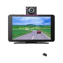 Câmera Veicular Universal De 7 Polegadas 2.5K DVR Player Multimídia Com Tela Sensível Ao Toque