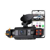 Câmera Veicular WiFi 4 Canais 1080P FHD Com Visão Noturna E Gravação Em Loop - Kit De Instalação Câmera Veicular WiFi 4 Canais 1080P FHD Com Visão Noturna E Gravação Em Loop - Kit De Instalação