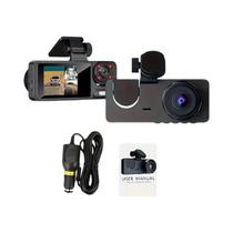 Câmera Veicular WiFi Com Três Lentes 1080P HD Visão Noturna DVR Para Carro Câmera De 3 Canais Grande Câmera Veicular WiFi Com Três Lentes 1080P HD Visão Noturna DVR Para Carro Câmera De 3 Canais Grande