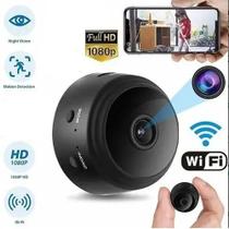 Câmera Vigilância A9 Wifi Discreta Infravermelho Detecção Movimento Monitor Celular Proteção