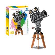 Câmera Vintage Para Adultos Em Miniatura, Bloco De Montar Com 802 Peças, Brinquedo Retrô Para Câmera Vintage Para Adultos Em Miniatura, Bloco De Montar Com 802 Peças, Brinquedo Retrô Para