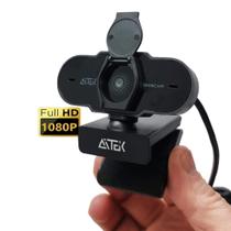 Câmera Webcam Full Hd 1080 2mp USB Pc Microfone P/ Computador Fácil Instalação SIGMAW420 - PDE