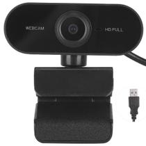Câmera Webcam Full Hd 1080p 30fps Preto Vídeo chamada Call - Home Goods