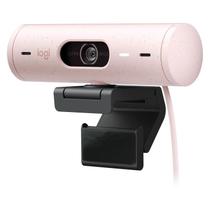 Câmera Webcam Logitech Brio 500 1080P Rose 500 960-001418