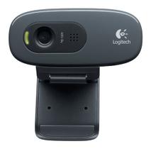 Câmera WebCam Logitech C270 HD com 3 MP Widescreen 720p