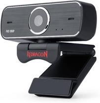 Câmera Webcam Redragon Hitman Gw800-1 Full Hd - Preto Cor:Preto Câmera Webcam Redragon Hitman Gw800-1 Full Hd - Preto Cor:Preto