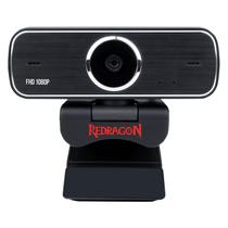 Câmera Webcam Redragon Hitman Gw800-1 Full Hd - Preto
