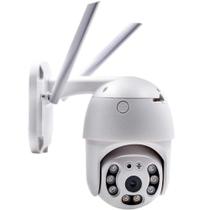 Câmera Wi-Fi A Prova de Água 5MP Rotação 350º com Alarme e Infravermelho App Yoosee