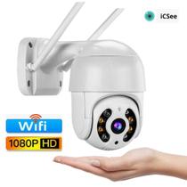 Câmera Wi fi Ip Externa 360º Full HD A8 Aplicativo