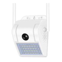 Câmera Wifi Arandela De Parede Externa Sensor Áudio