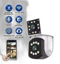 Câmera WiFi Cameraeasy 8MP Visão 360 Detecção Câmera WiFi Cameraeasy 8MP Visão 360 Detecção