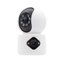 Câmera WiFi HD 2mp+2mp Bába Eletrônica Visão Noturna Colorida Superior Full HD Monitoramento de Pets e Bebês 1920x1080p