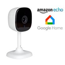 Camera Wifi Inteligente Full Hd Smart Segurança Alexa E Home Cor Branco - Aitek